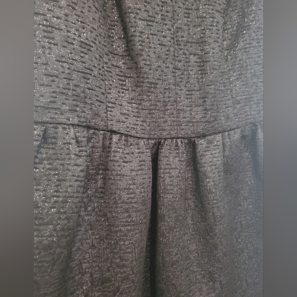 Penguin Vintage Sparkly Black with pockets A-line dress size0 fits 2 - Picture 5 of 10